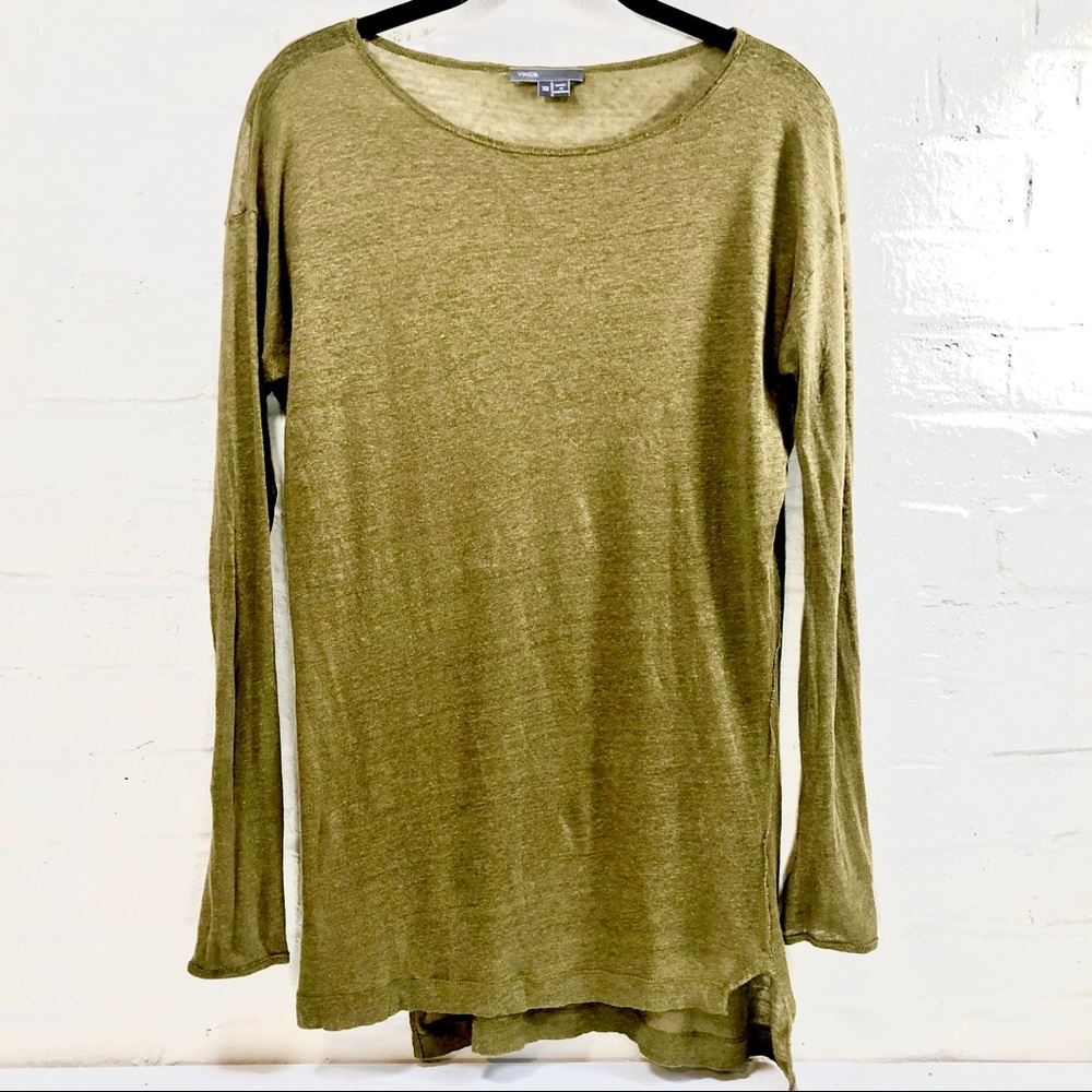 NWOT | Vince Soft Linen Tunic Top